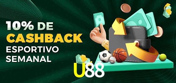 10% de bônus de cashback na U88